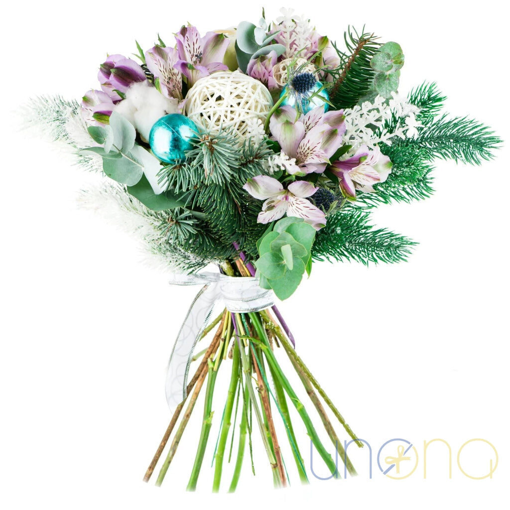 Frozen Splendour Bouquet (regular - fresh quality flowers)