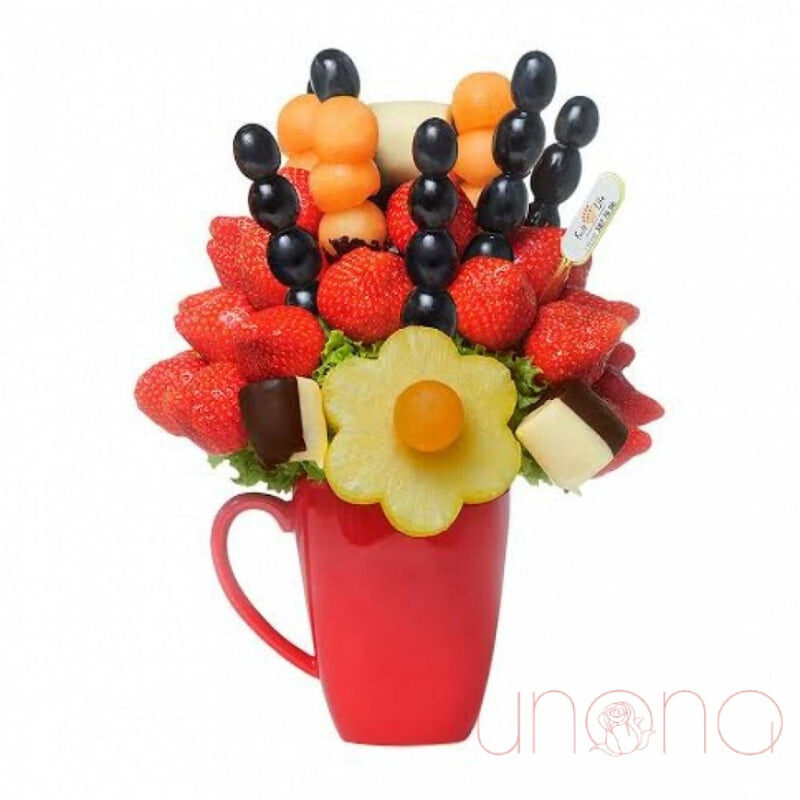 I Love You Fruit Arrangement