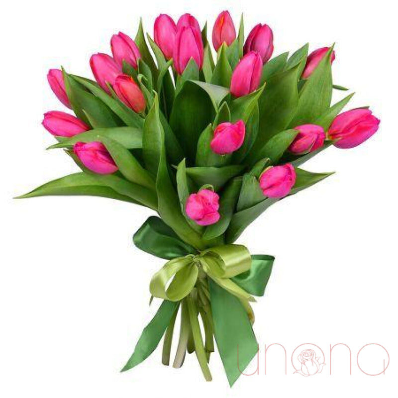 Vivid Tulips Bouquet