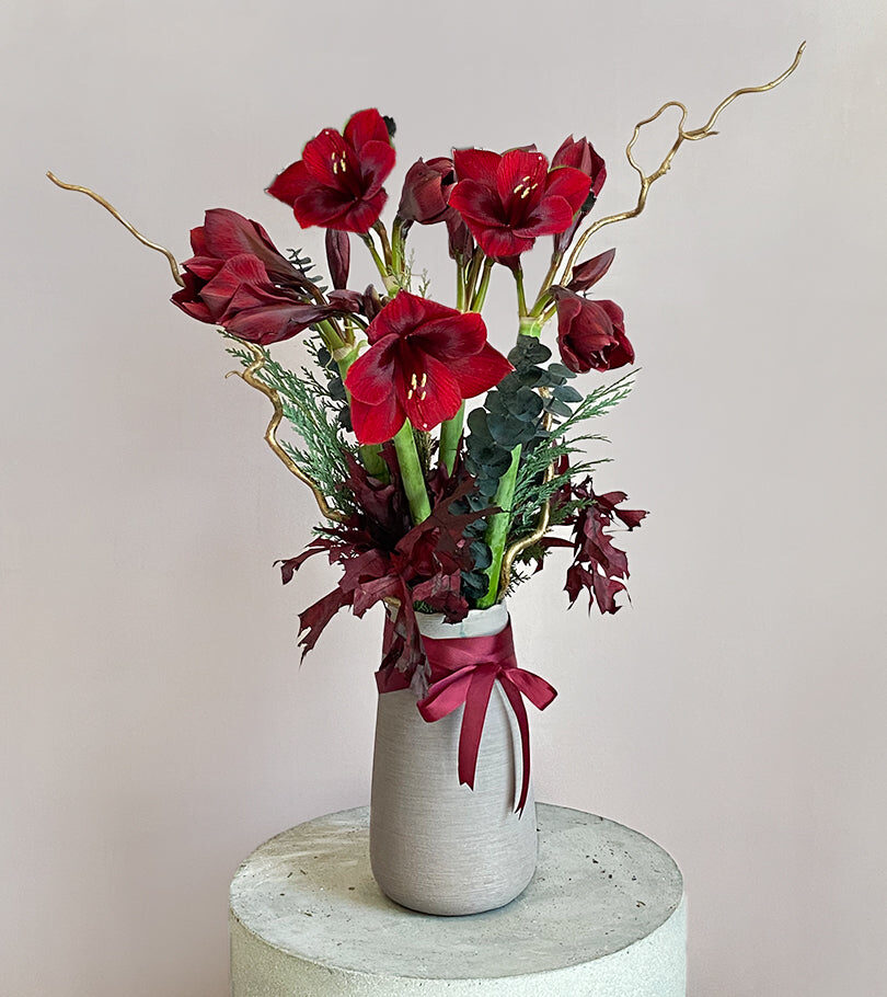 Red Wonderland in a Vase