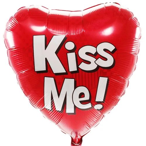Kiss me helium balloon weight (Kiss me helium balloon)