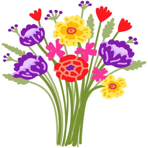 Colorful bouquet Florist's choice (Medium colorful bouquet choice of flowers is a surprise)
