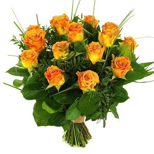 15 Orange/salmon pink (15 Orange/salmon pink with foliage)