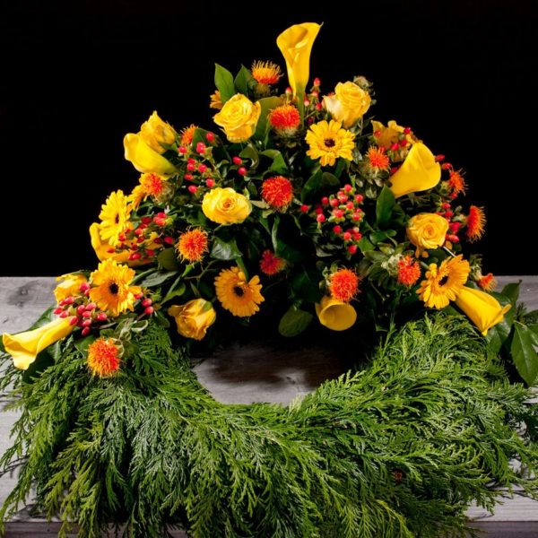 Wreath, Golden (Small)