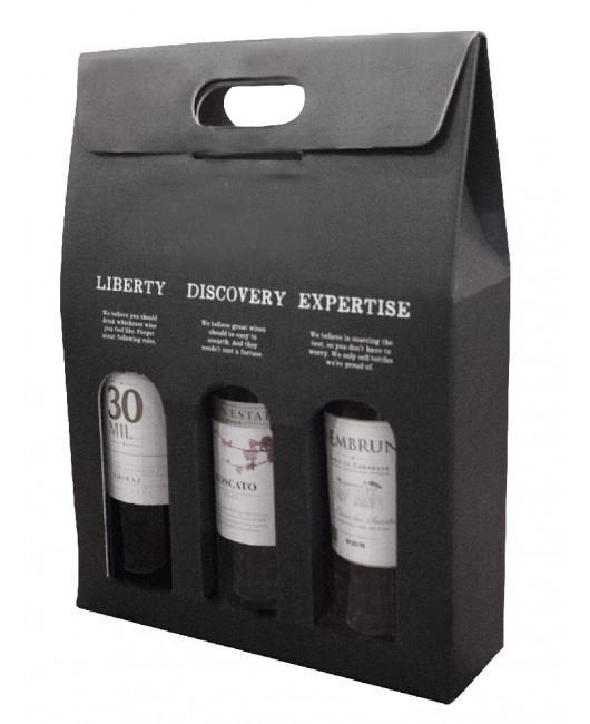 3 Bottle Wine Gift Box