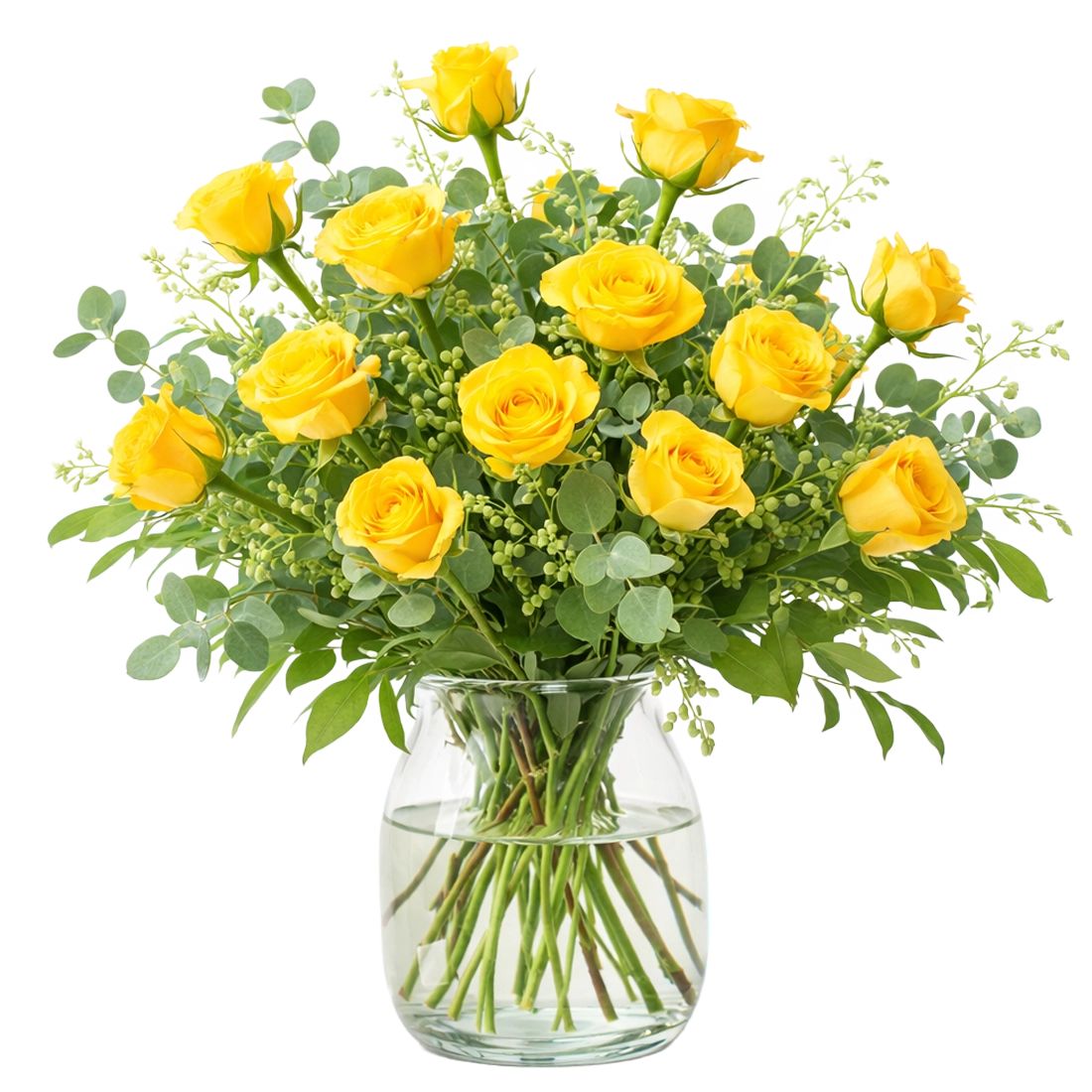 Bouquet yellow roses (Standard (S))