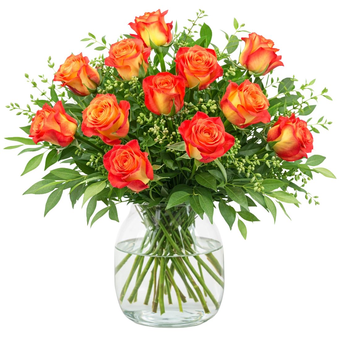 Bouquet orange roses (Standard (S))