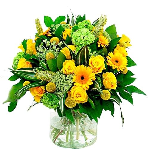 Bouquet yellow white (Standard (S))