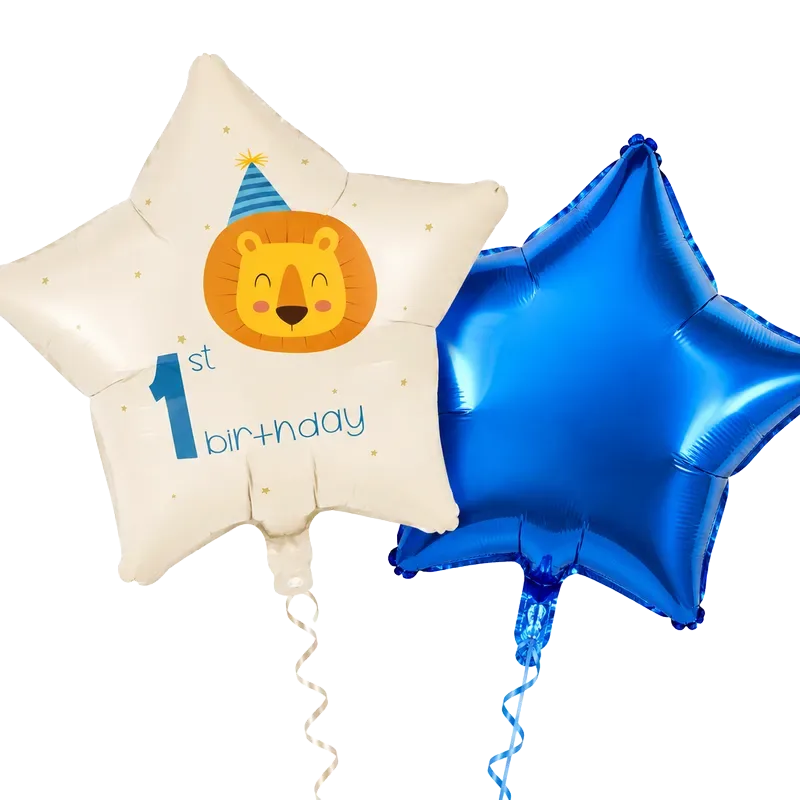1e verjaardag ballonnen duo circa 45cm