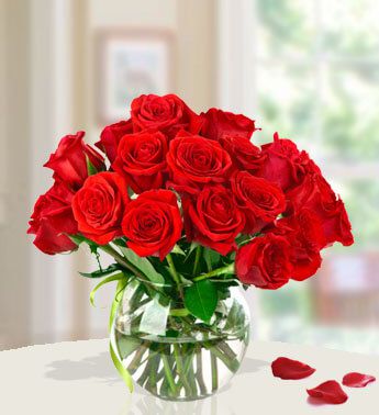 Surprise The Lady (15 Red Roses)