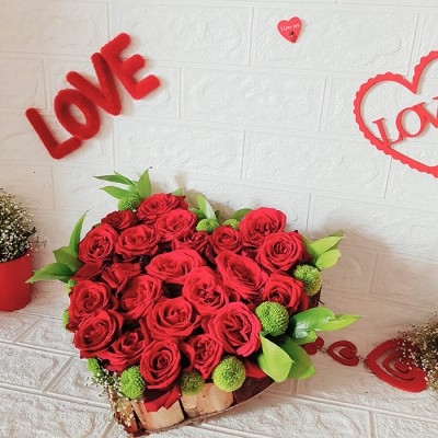 LOVE HEART ROSES