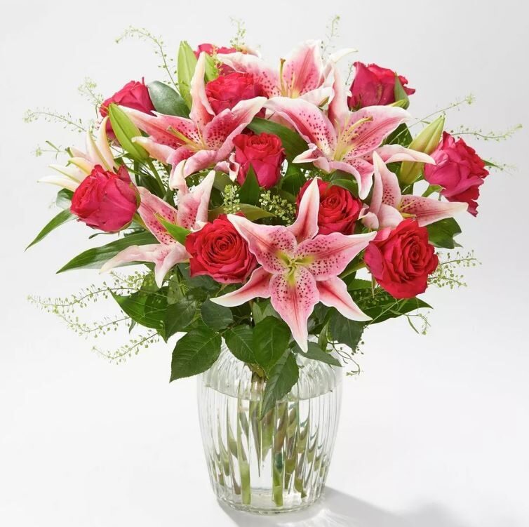 ROSE And LILY BOUQUET(Deluxe)