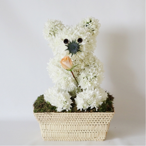Flower Teddy Bear