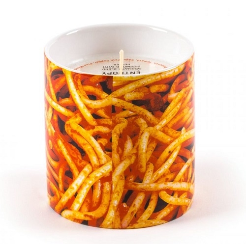 SELETTI SPAGHETTI DESIGN CANDLE