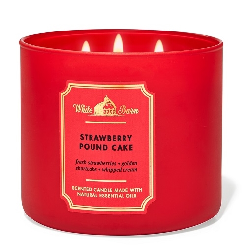 STAWBERRY POUND CAKE CANDLE