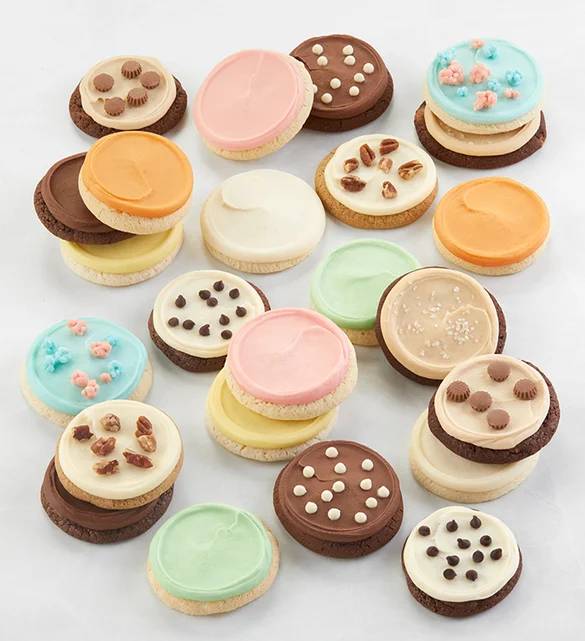 Buttercream-Frosted Summer Cookies (24 ct.)