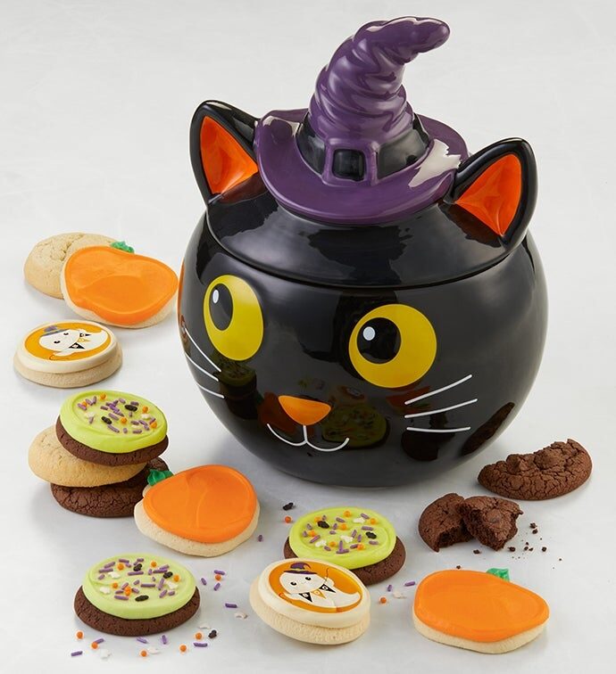 Collector's Edition Black Cat Cookie Jar
