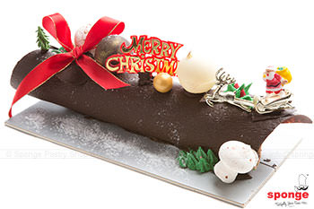 Chocolate Yule Log