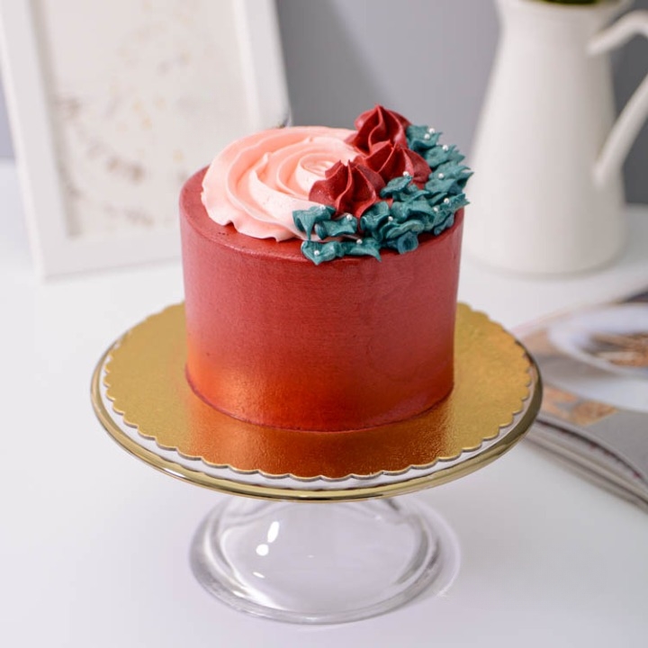 Mini Rosette Chocolate Cake