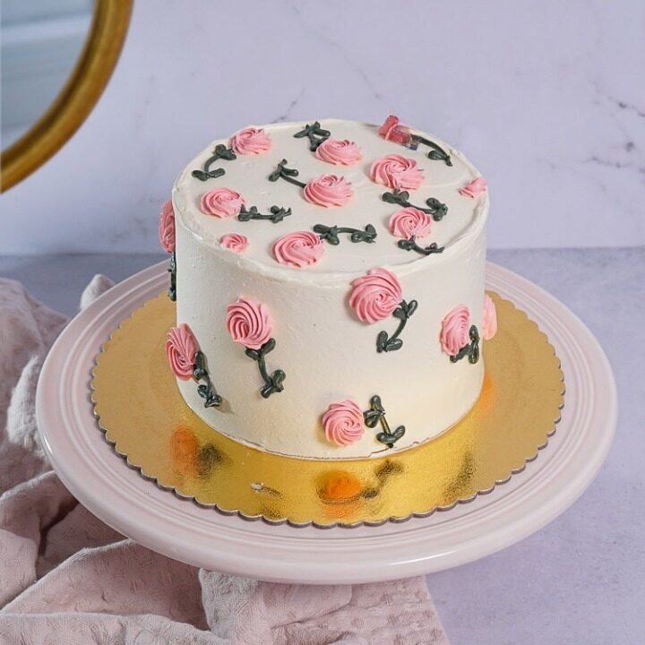 Simply Her Spring Floral Cake