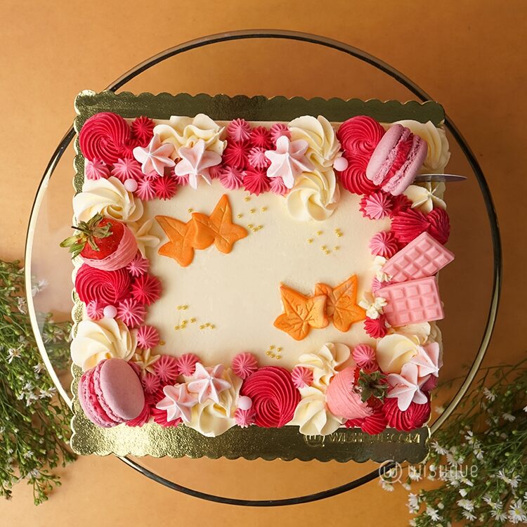 Pink Lush Chocolate Cake