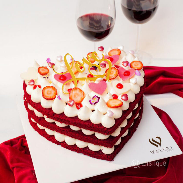 Red Velvet Romance Cake