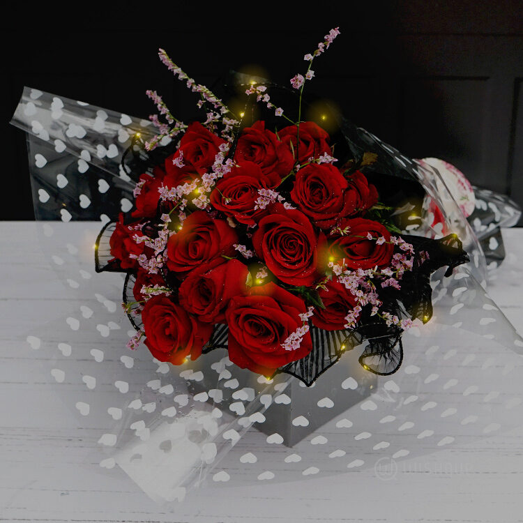 Rose Radiance Fresh Flower Bouquet