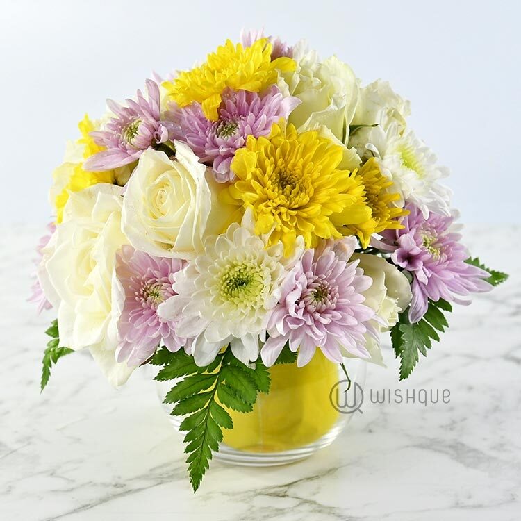 Happy Thoughts Flower Bowl