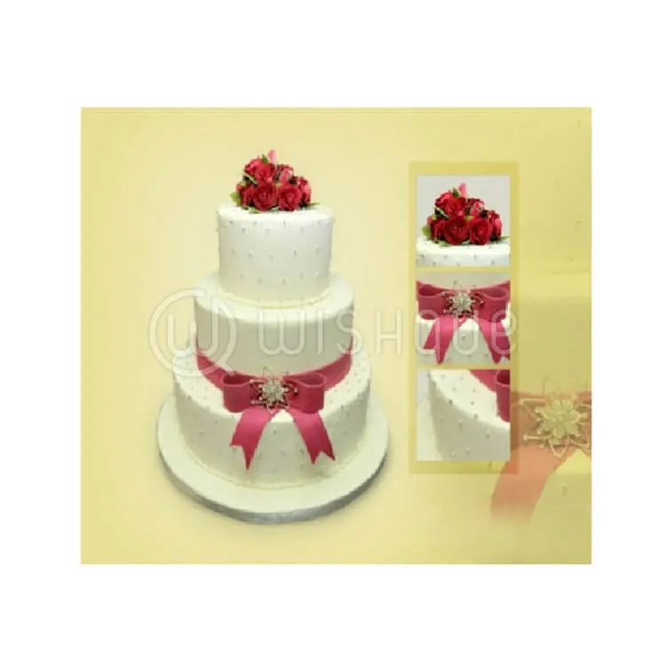 Three Tier Engagement Cake