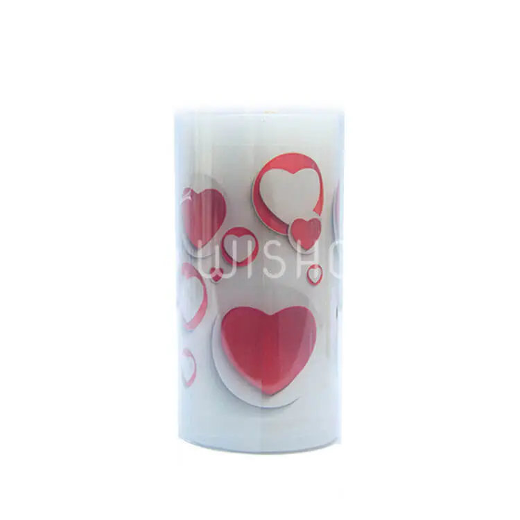 True Love Heart Candle