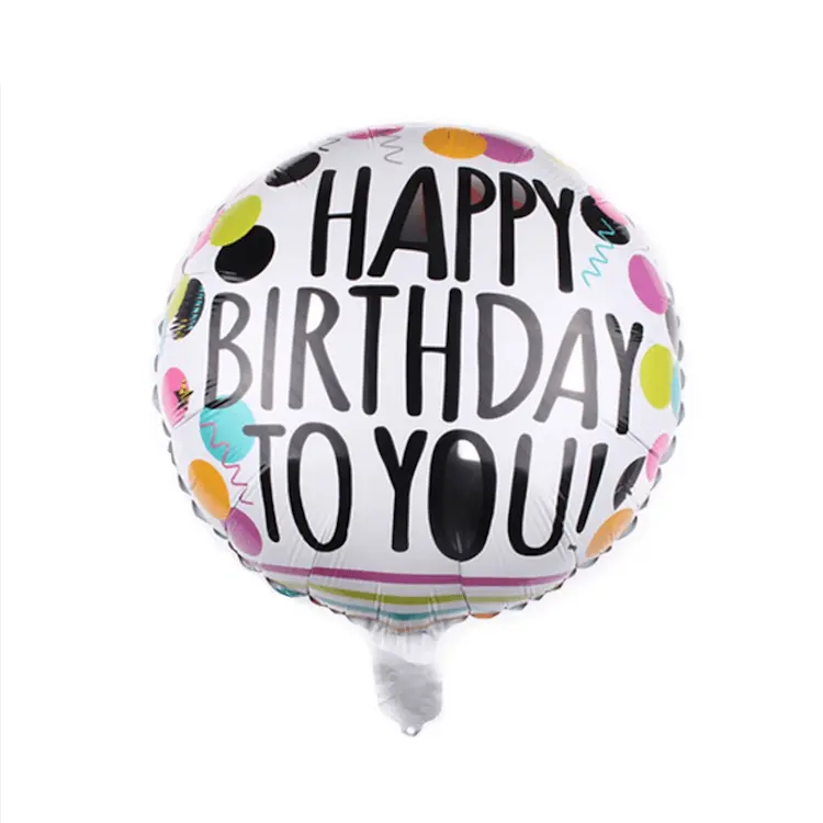 Happy Birthday To You Foil Balloon
