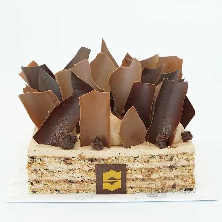 Peanut Butter Milk Chocolate Crunch Cake