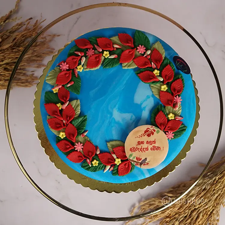 Erabadu Asiriya Sinhala & Tamil New Year Chocolate Cake