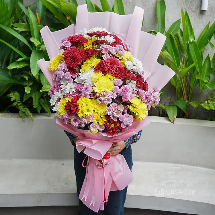 Sunrise Chrysanthemums Extra Large Bouquet