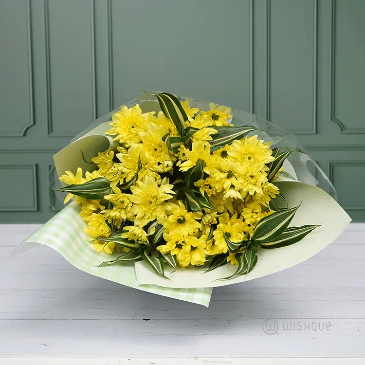 Lemora Glow Chrysanthemum Bouquet