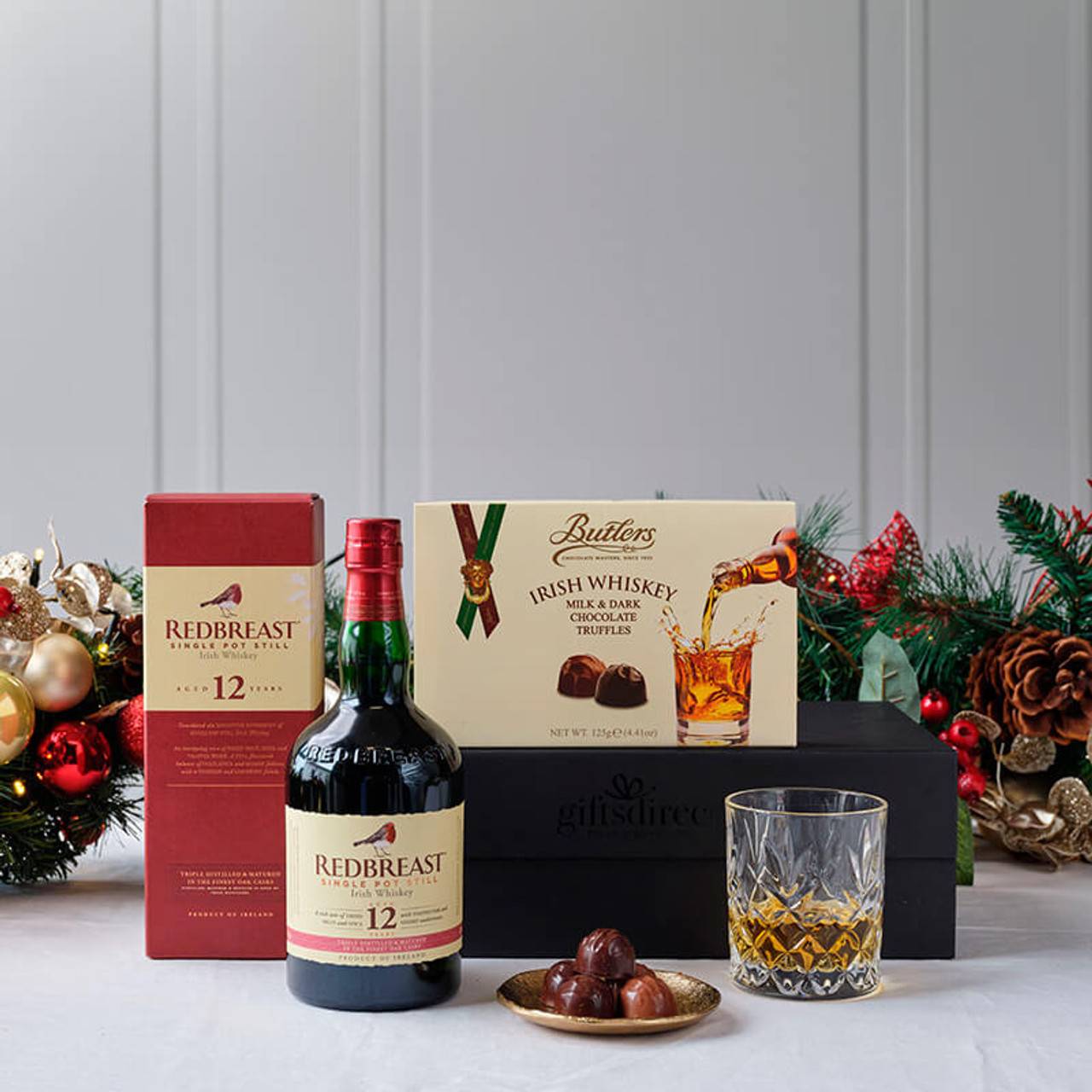 Red Breast Whiskey &amp; Chocolate Gift Box