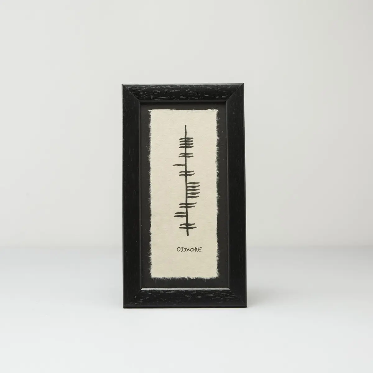 Personalised Ogham Print - One Name