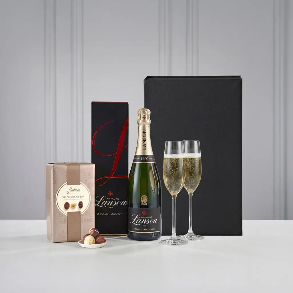 Lanson Black Label Brut Gift Boxed Champagne