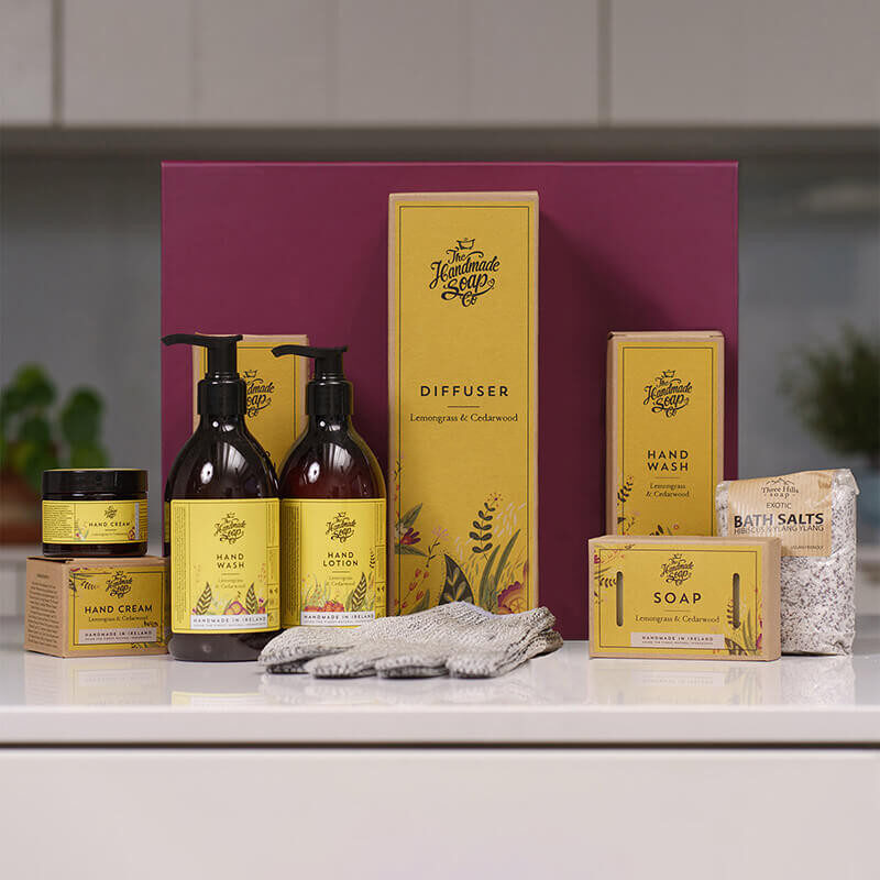Luxury Lemongrass & Cedarwood Pamper Hamper