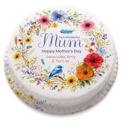 Lovely Mother's Day Cake (letterbox gift cake (serves 2-4))