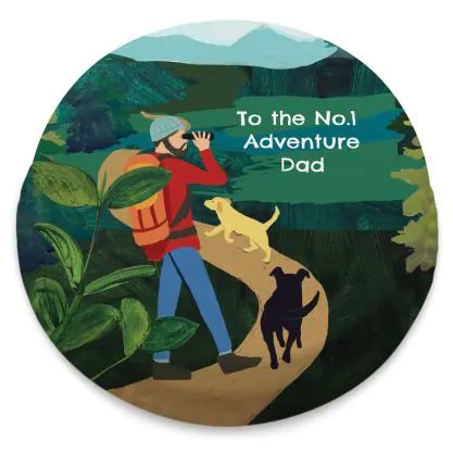 Adventure Dad Cake (letterbox gift cake (serves 2-4))