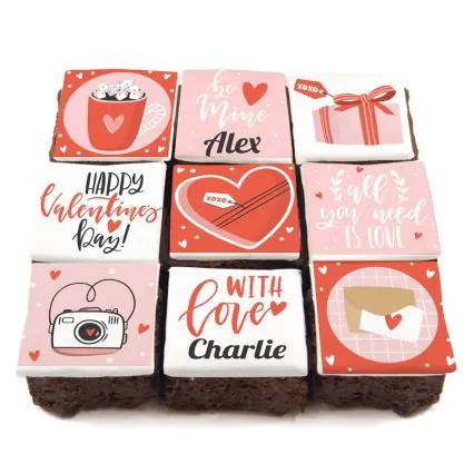 9 with love brownies