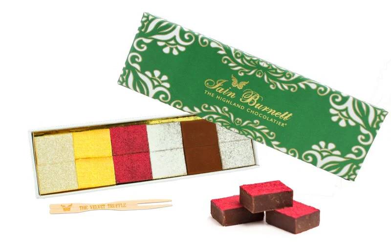 Velvet Truffles Mixed Fruits & Caramels (6 piece)