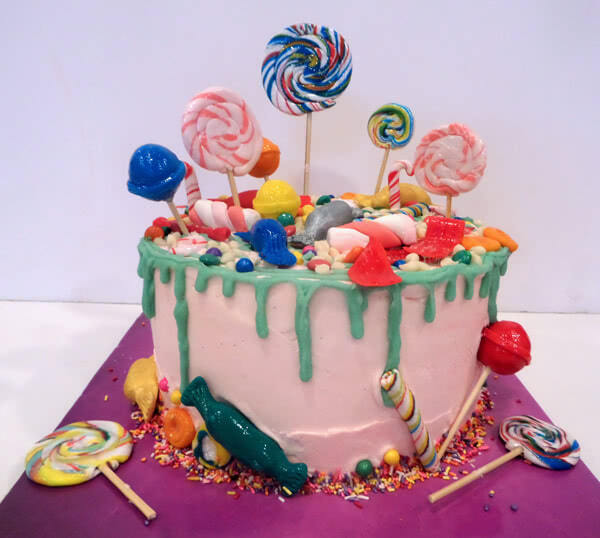 Candyland Cake (Eight inch)