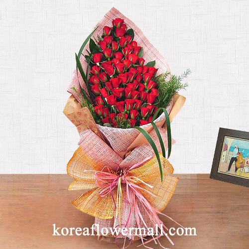 Hand-Tied Bouquet-16(100 Roses)