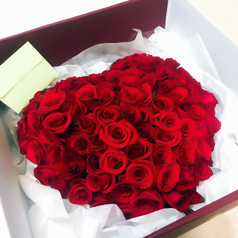 Flower Box(100 Roses)-5