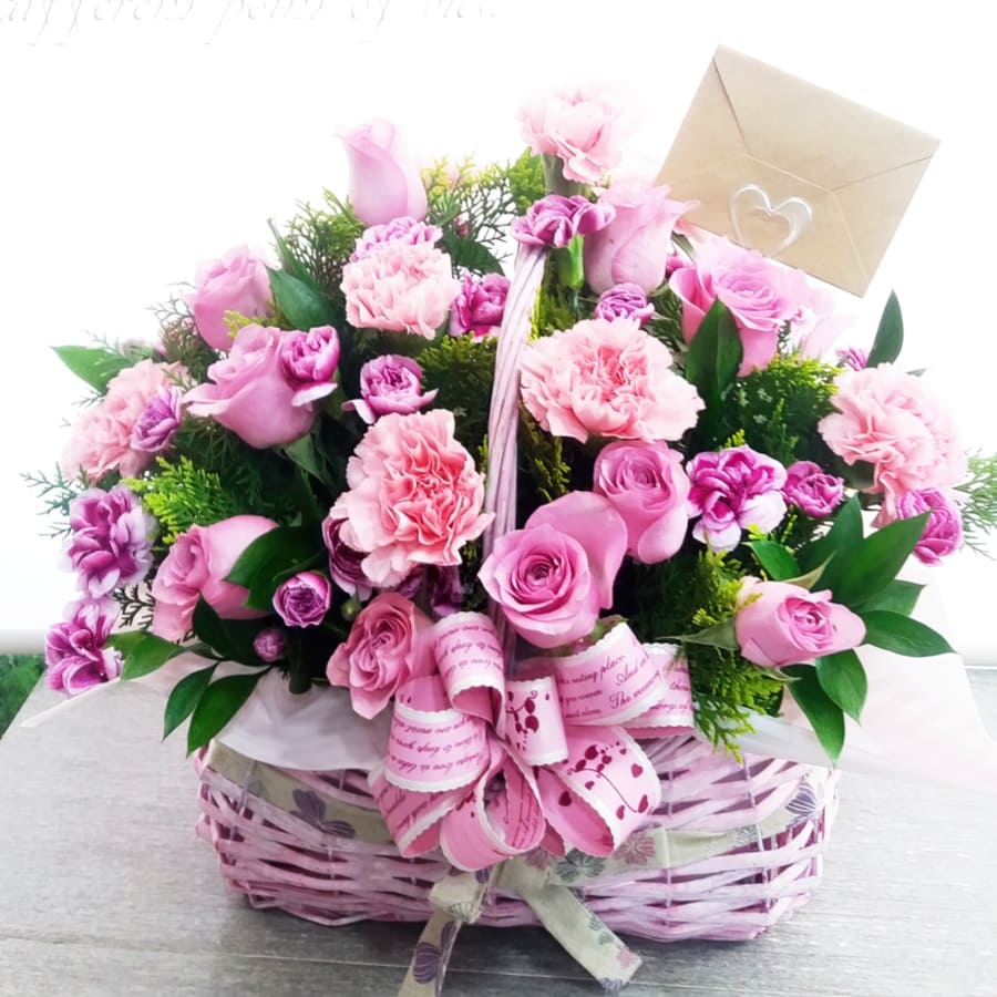 Flower basket18-29 (Premium(L))
