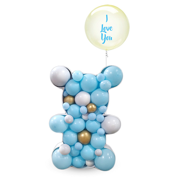Blue Bear Balloon