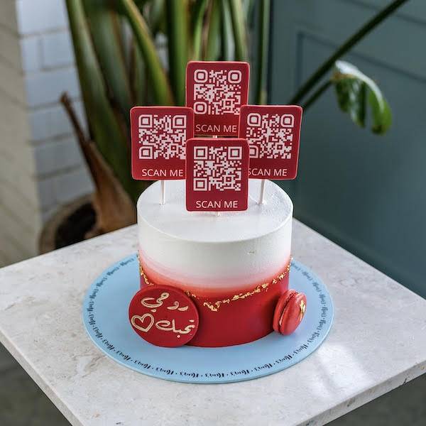 Scan Me Love Cake