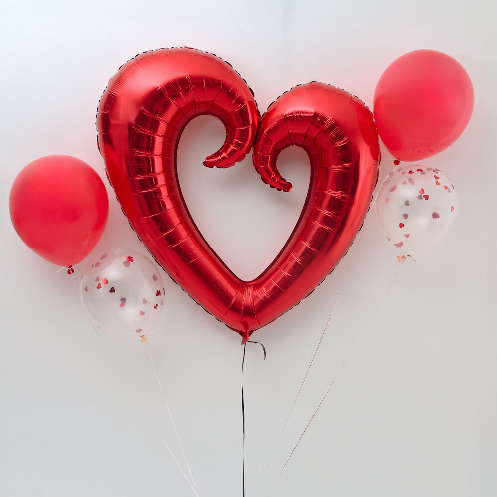 Red Heart Bouquet